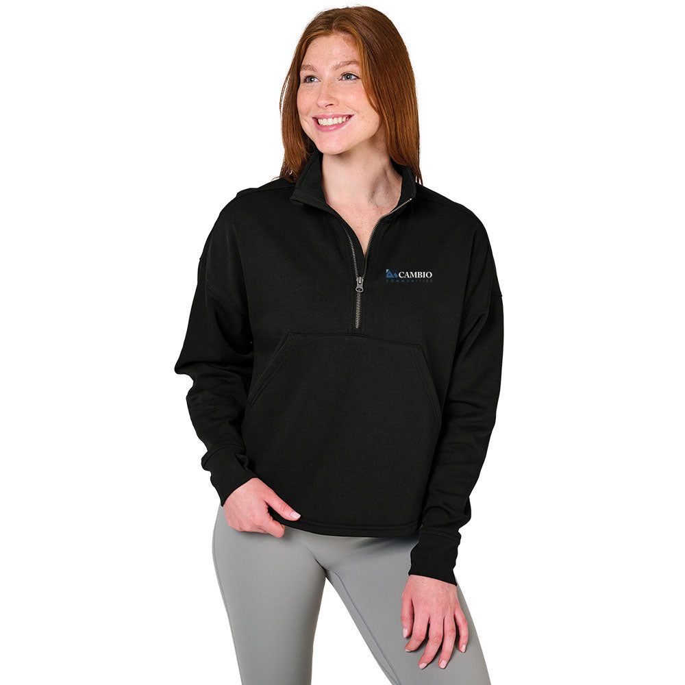 Women's Charles River Willow Half Zip Sweatshirt