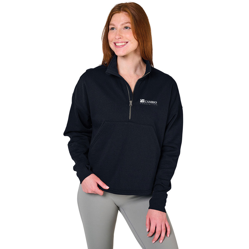 Women's Charles River Willow Half Zip Sweatshirt