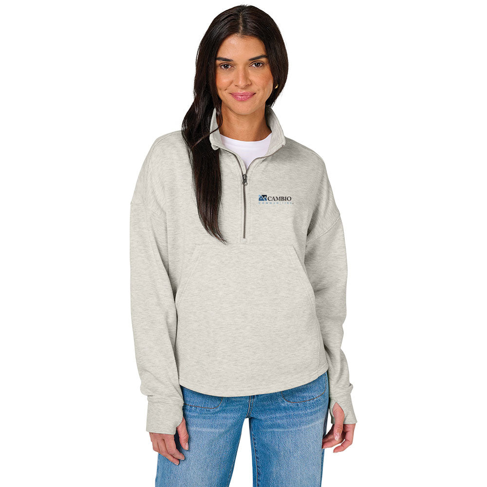 Women's Charles River Willow Half Zip Sweatshirt