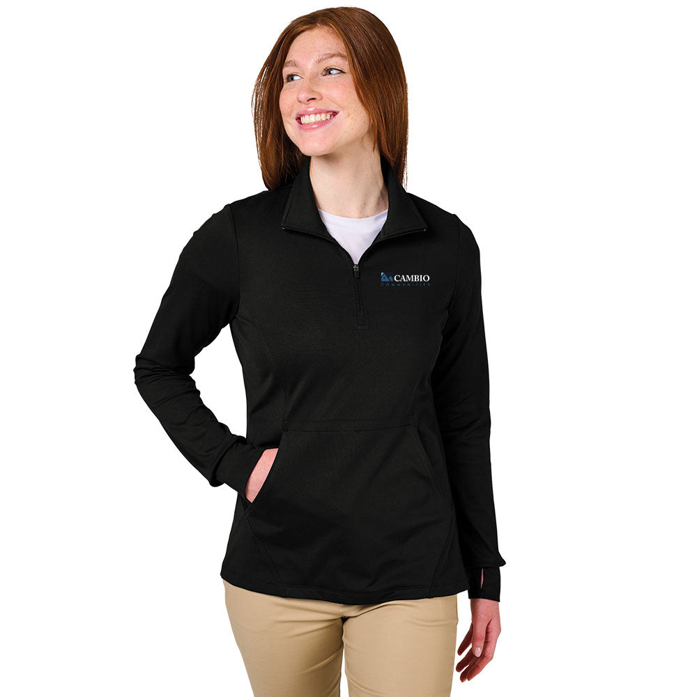 Women's Charles River Nu Fitness Quarter Zip