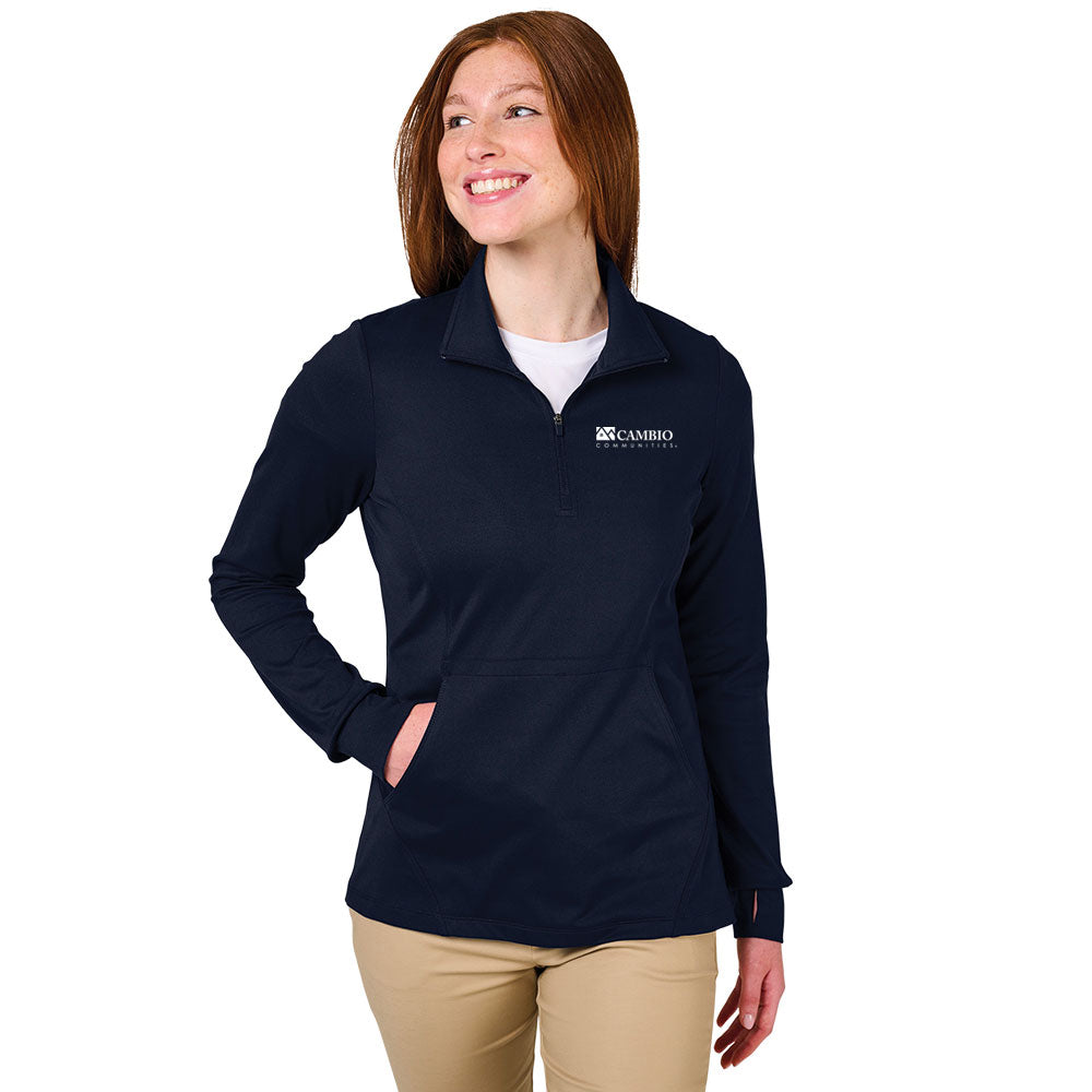 Women's Charles River Nu Fitness Quarter Zip