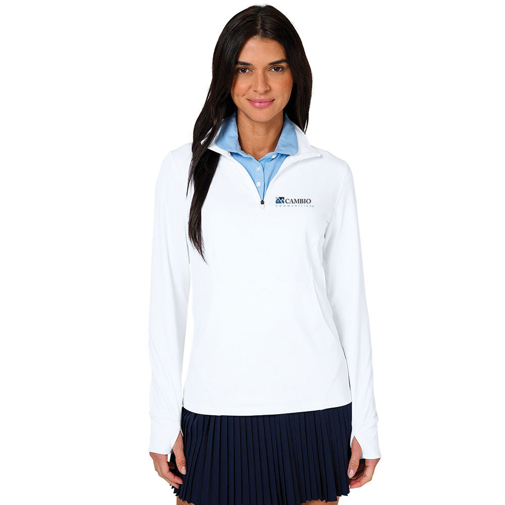Women's Charles River Nu Fitness Quarter Zip