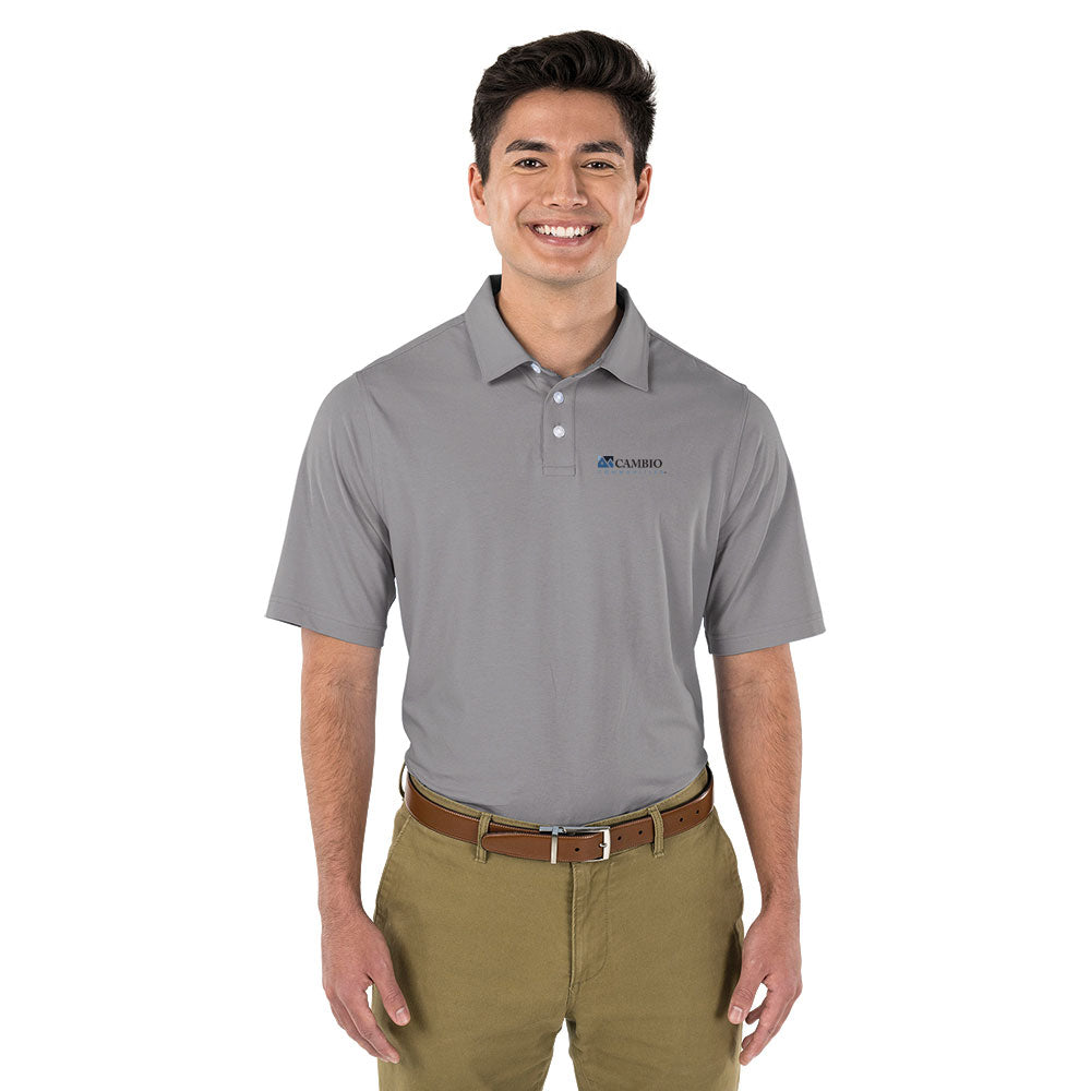 Men's Charles River Greenway Stretch Cotton Polo Shirt